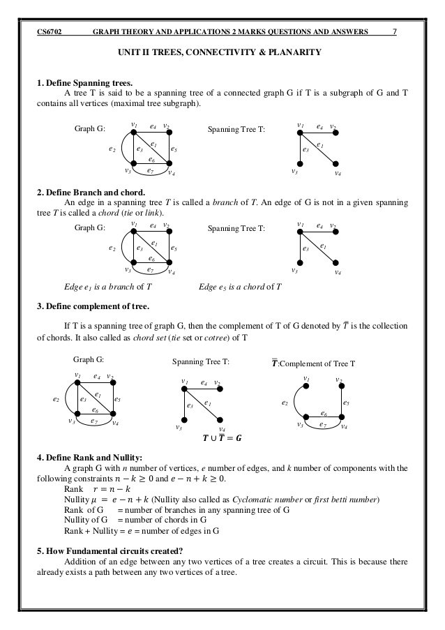 Graph Theory By Narsingh Deo Exercise Solution